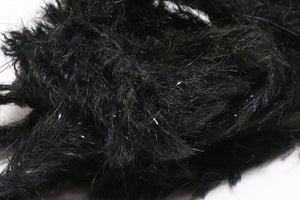 Speckled Black Mohair Scruff