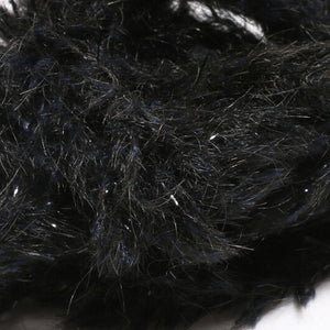 Speckled Black Mohair Scruff