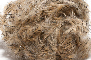 Speckled Black Mohair Scruff