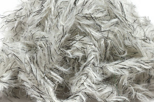 Speckled Black Mohair Scruff