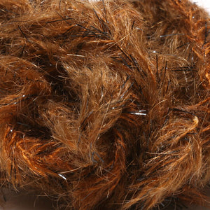 Speckled Black Mohair Scruff