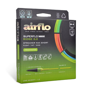 Airflo Superflo Max Ridge 2.0 - Streamer Max Short - Sink Tip Fly Line
