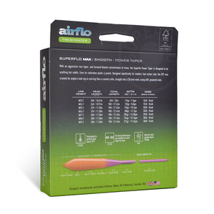 Airflo Superflo Max Smooth - Power Taper Floating Fly Line