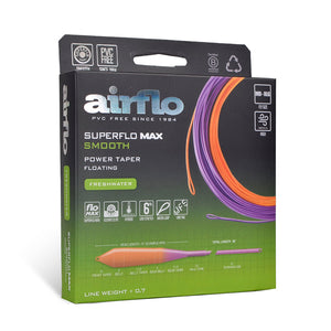 Airflo Superflo Max Smooth - Power Taper Floating Fly Line