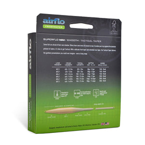 Airflo Superflo Max Smooth - Tactical Taper Floating Fly Line