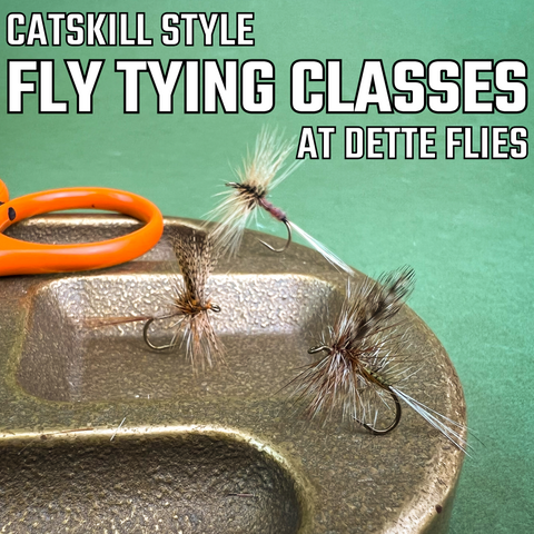 Fly Tying Class | Intermediate Catskill Flies - 2/15/25