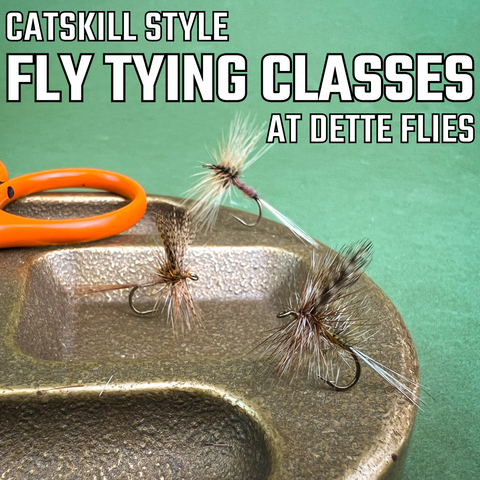 Fly Tying Classes – Dette Flies