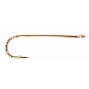 2460 - Long Shank Aberdeen Hook, Bronze Finish