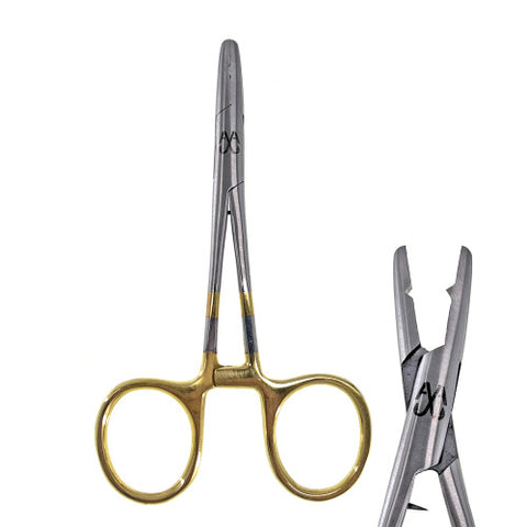 Anglers Accessories Shot Slayer Gold Band Forceps