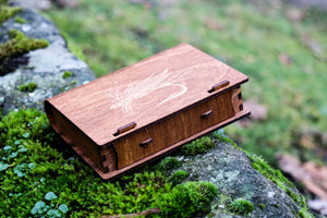 MIY Olympia Fly Box - Laser Engraved with Living Hinge