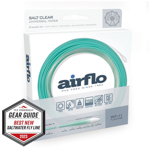 Airflo Flats Universal Ridge 2.0 - 9ft Clear Tip
