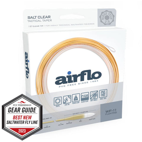 Airflo Flat Tactical Ridge 2.0 - 12ft Clear Tip