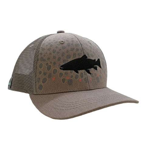 Rep Your Water Mesh Back Hat - Brown Trout Flank