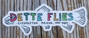 Dette Trout Sticker - Connor McCausland