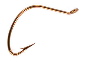 Mustad 37160-BR Wide Gap Caddis Hook