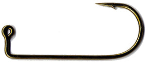 Daiichi 4663 - 90 Degree Jig Hook, Red Finish