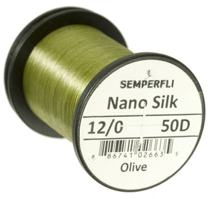 Nano Silk 50D 12/0 Fly Tying Thread