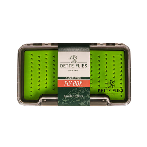 Dette - Waterproof Slotted Silicone Fly Box