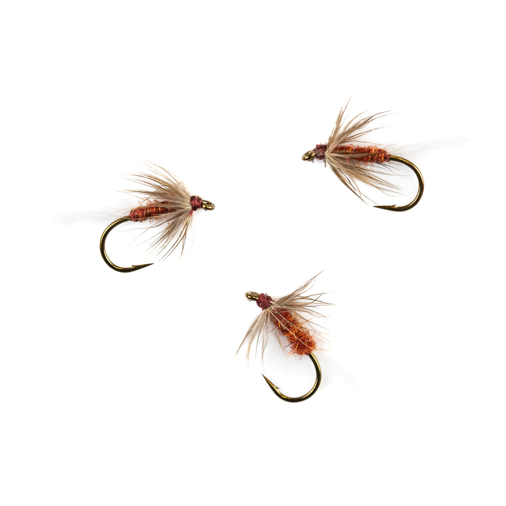 Rusty Spinner Soft Hackle – Dette Flies