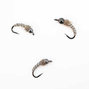 Tungsten Quill Pupa - Grey