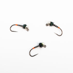 Tungsten Hot Butt Zebra Midge