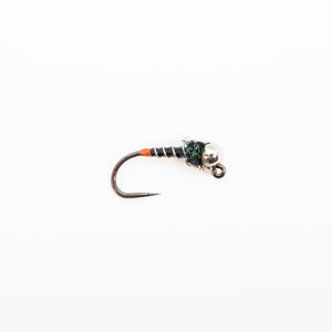 Tungsten Hot Butt Zebra Midge