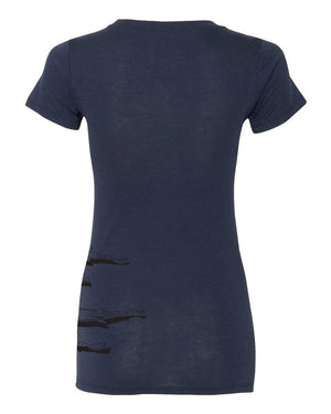 Rep Your Water - Trout Country Womens Tee - Navy