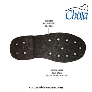 Chota East Prong Cleatable Felt Sole Boot