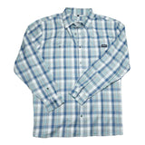 30% off - Rep Your Water - Last Frontier Flannel - Blue/Gray