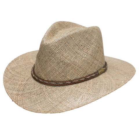 Chapeau Traveller Gardener Paille Ruban Beige - Traclet Reference : 2043