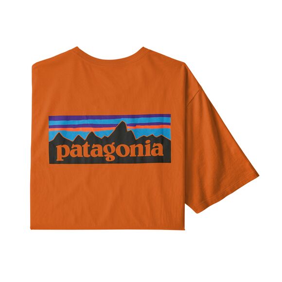 Patagonia 38535 Men's P-6 Logo Organic Cotton T-Shirt