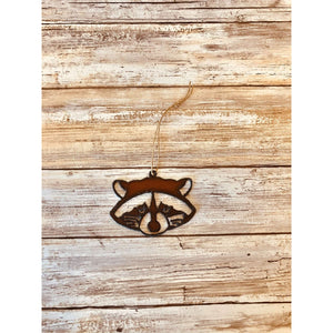 Universal Ironworks | Rustic Racoon Ornament