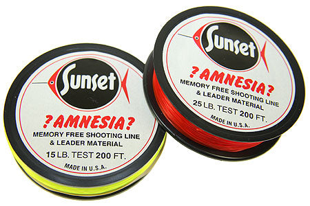 Amnesia | Shooting Line - fl Green / 15 lb