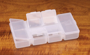 Flip Cap - 4 Small 2 Long Compartment Box