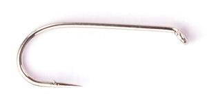 Daiichi 1182 - Standard Dry Fly Hook, Mini Barb, Crystal Finish