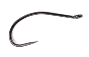 Daiichi 1251 - Dennis Brown Glass Bead Hook, Black Finish