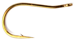 Daiichi 2170 - Bent-Shank Hook, Bronze Finish