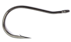 Daiichi 2171 - Bent-Shank Hook, Black Finish