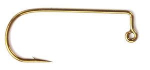 Daiichi 4660 - 90 Degree Jig Hook, Bronze Finish