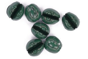 Dinsmores Lead Free Green Egg Split Shot - Refill Pack