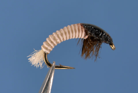 Electric Caddis - Cream and Brown