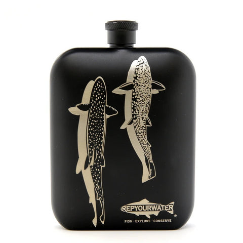 30% off - Rep Your Water - Trout Country Flask