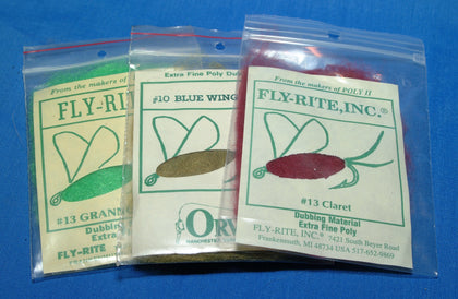 Fly-Rite Extra Fine Poly Dubbing