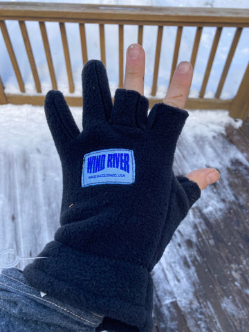 30% off - Wind River 3/2 Fingerless Fleece Gloves