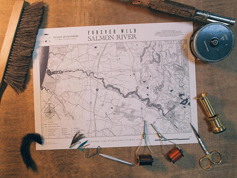 Forever Wild Fishing Map Salmon River
