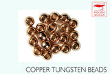 30% off - Countersunk Tungsten Beads by Polish Quills