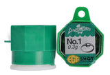 Dinsmores Lead Free Green Egg Split Shot - Single Dispenser