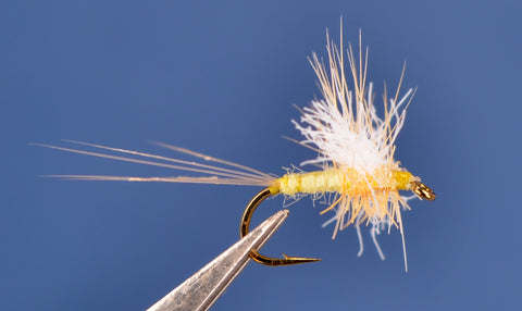 Sulphur Spinner Poly/Hackle Wing