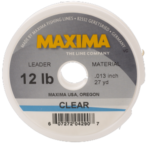 Maxima Clear Tippet Material