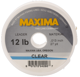 Maxima Clear Tippet Material